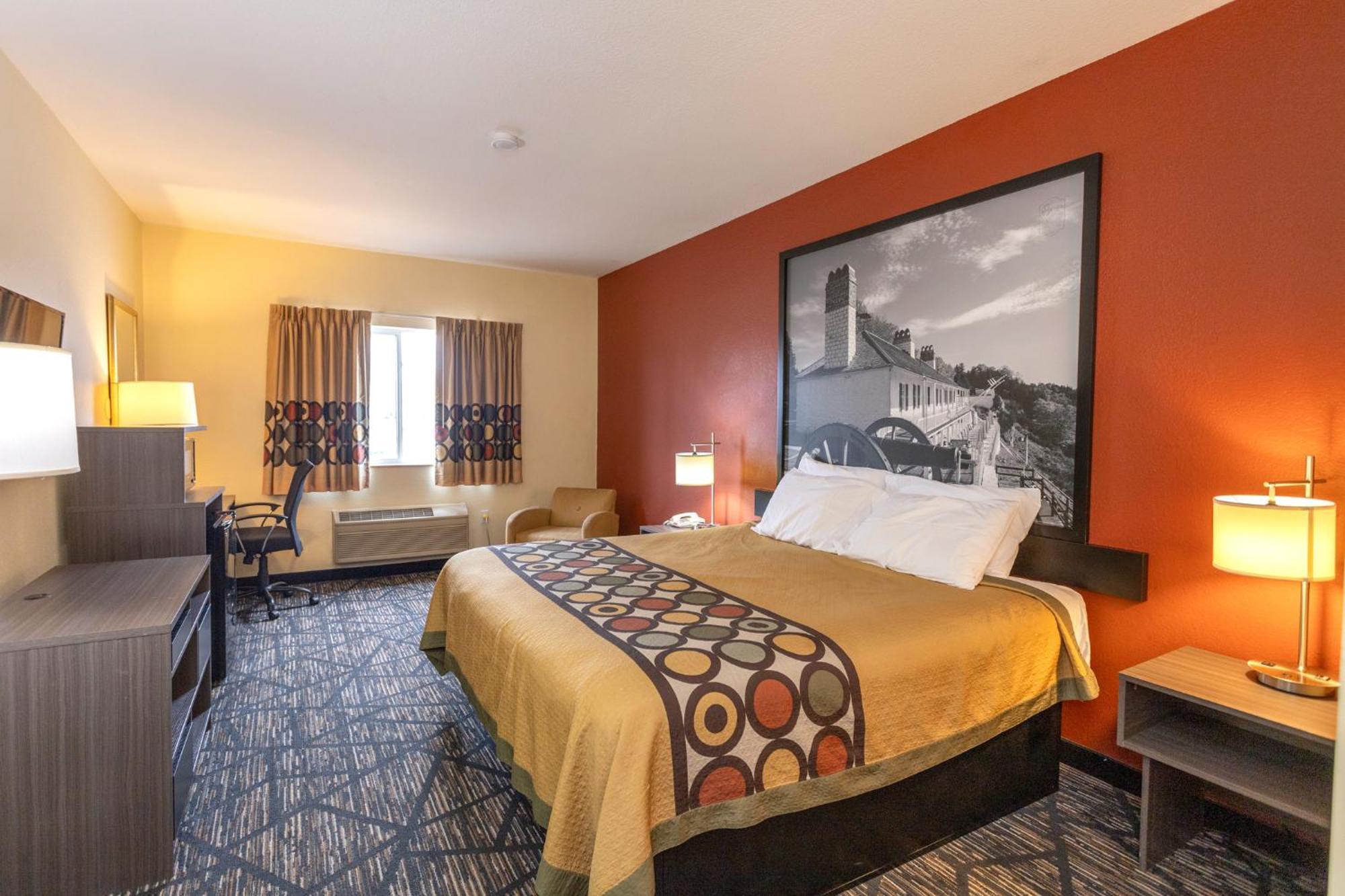 Motel Super 8 By Wyndham Big Rapids Esterno foto