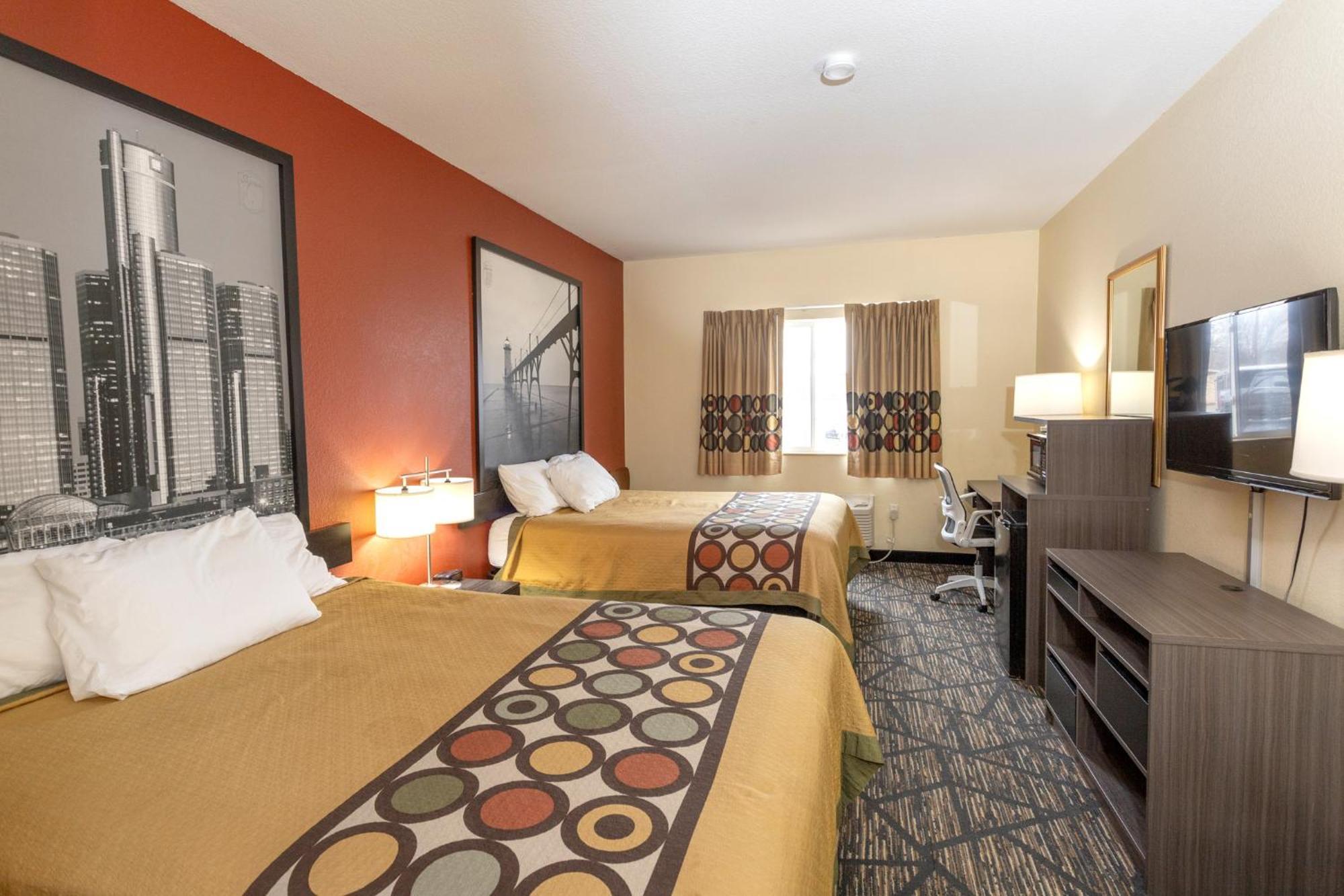 Motel Super 8 By Wyndham Big Rapids Esterno foto