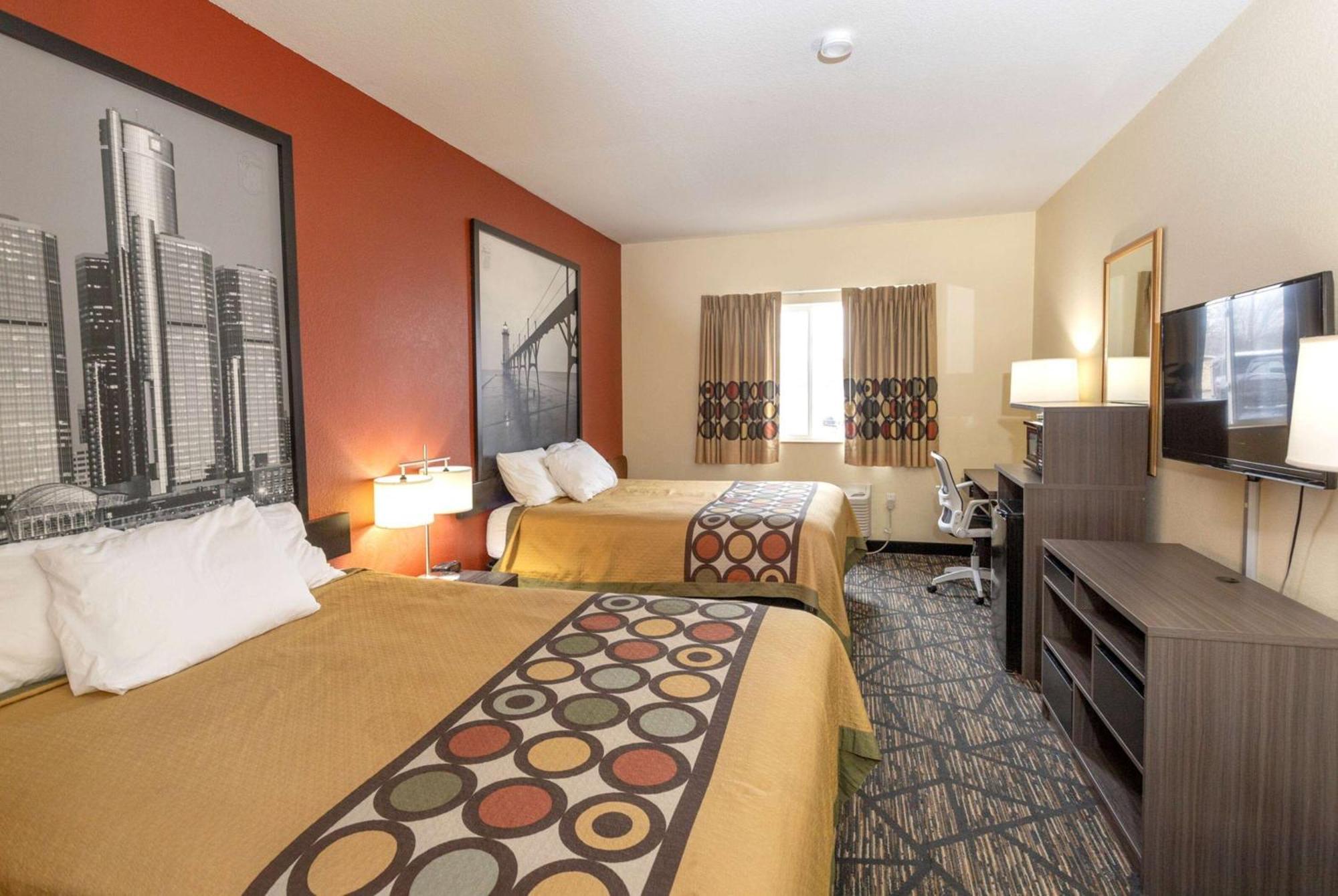 Motel Super 8 By Wyndham Big Rapids Esterno foto